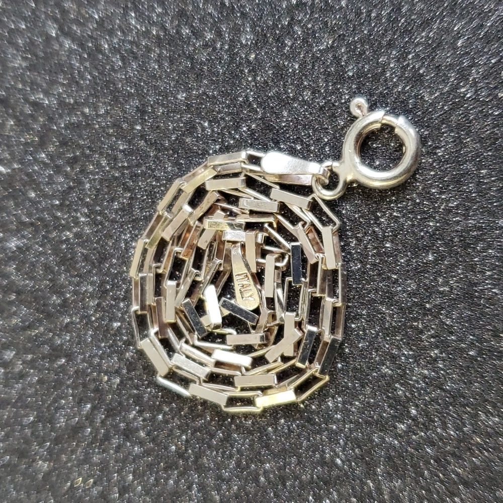 Sterling Silver 925 Paperclip Bracelet